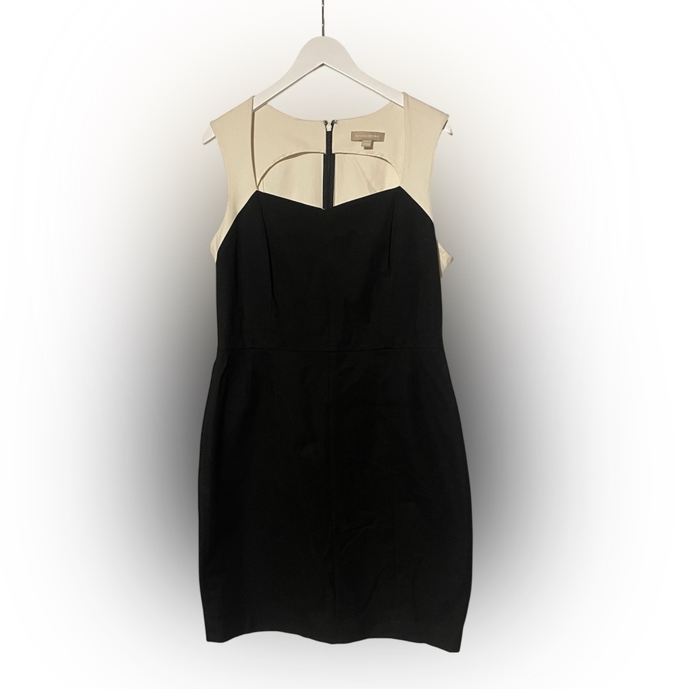 Banana Republic Black and Cream Dress *Call Out